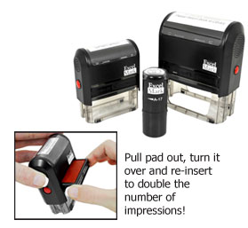 ExcelMark A-1539 Self-Inking Stamp