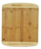 WE-45419 - 11" 2-Tone Cutting Board (1 side) 