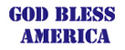 Show your patriotism and support with God Bless America patriotic rubber stamps.