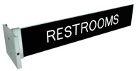 45305 - Corridor Sign - Double-sided w/Bracket (2 x 10 )