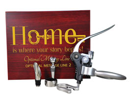 WTL02-G44 - 5-Piece Wine Tool Set <br> (Home is where your story begins)