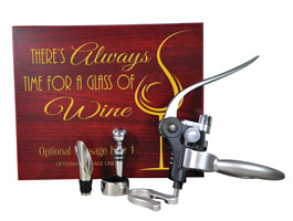 WTL02-G46 - 5-Piece Wine Tool Set <br> (There's Always Time For...) 