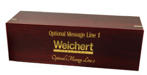 WE-45411 - Single Wine Presentation Box <br> (Weichert Logo)