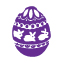 Self-Inking Easter Stamp - EASTER EGG