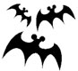 51H31 - Halloween Stock Stamp - BATS