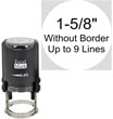 IDEAL 400R - ExcelMark Custom Self-Inking Stamp - IDEAL 400R