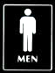 45209 - Stock ADA Compliant Sign - Men/Figure  (6 x 8)