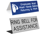 Stock Tabletop Office Signs