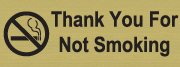 45315-23 - Style 23 - Thank You For Not Smoking