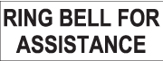 Style 6 - Ring Bell For Assistance