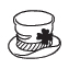 Self-Inking St. Patrick's Day Stamp - TOP HAT