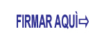 Self-Inking Stamp - FIRMAR AQUI