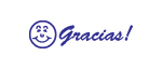 Pre-Inked Stamp - GRACIAS